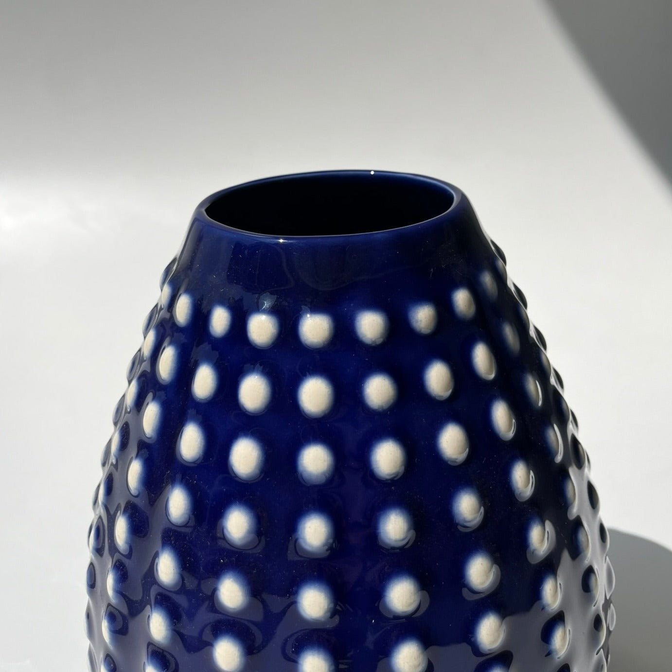 Vaso Ouriço Azul