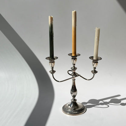 Candelabro Prata Séc XIX