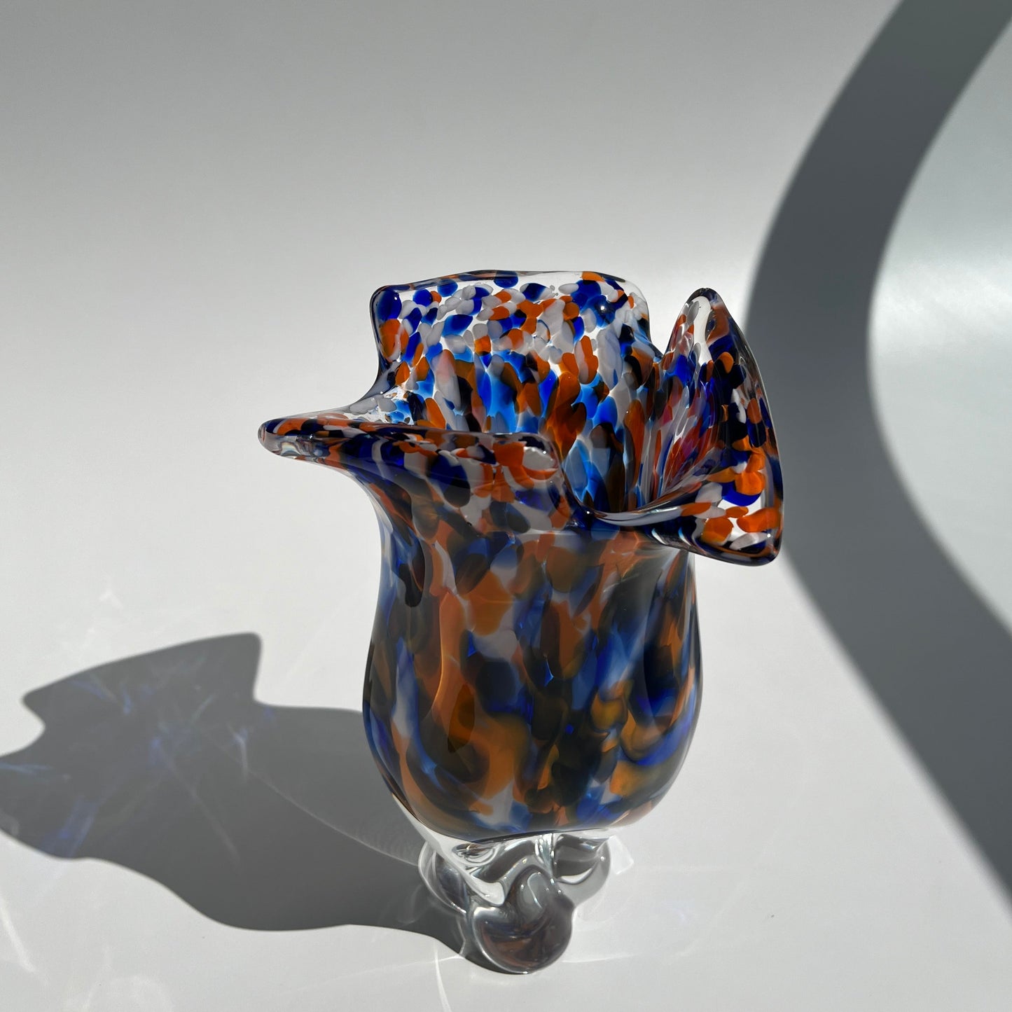 Vaso Escultura Murano 70s