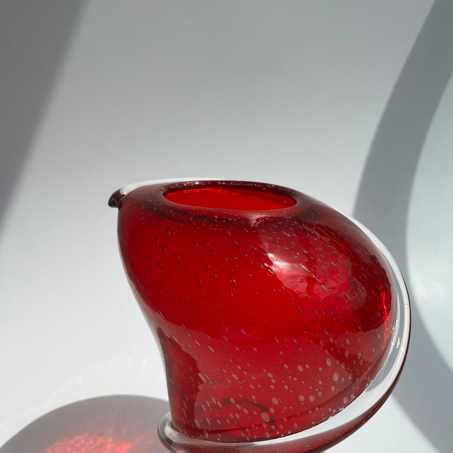 Vaso Tornado Vermelho